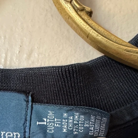 Polo Ralph Lauren Men's Polo Shirt in Black - Picture 3 of 7